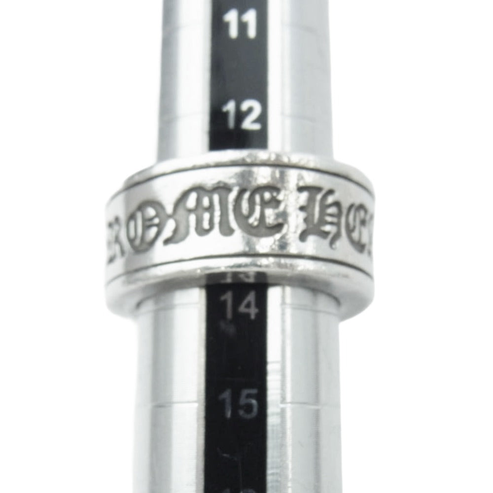 CHROME HEARTS クロムハーツ（原本有） LG SCROLL LABEL ラージスクロールラベル リング シルバー系 約13.5号【中古】
