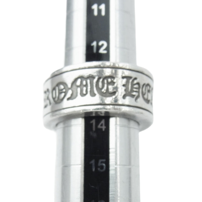 Chrome Hearts スクロールラベルリングラージ□ 15号 15号 CHROME