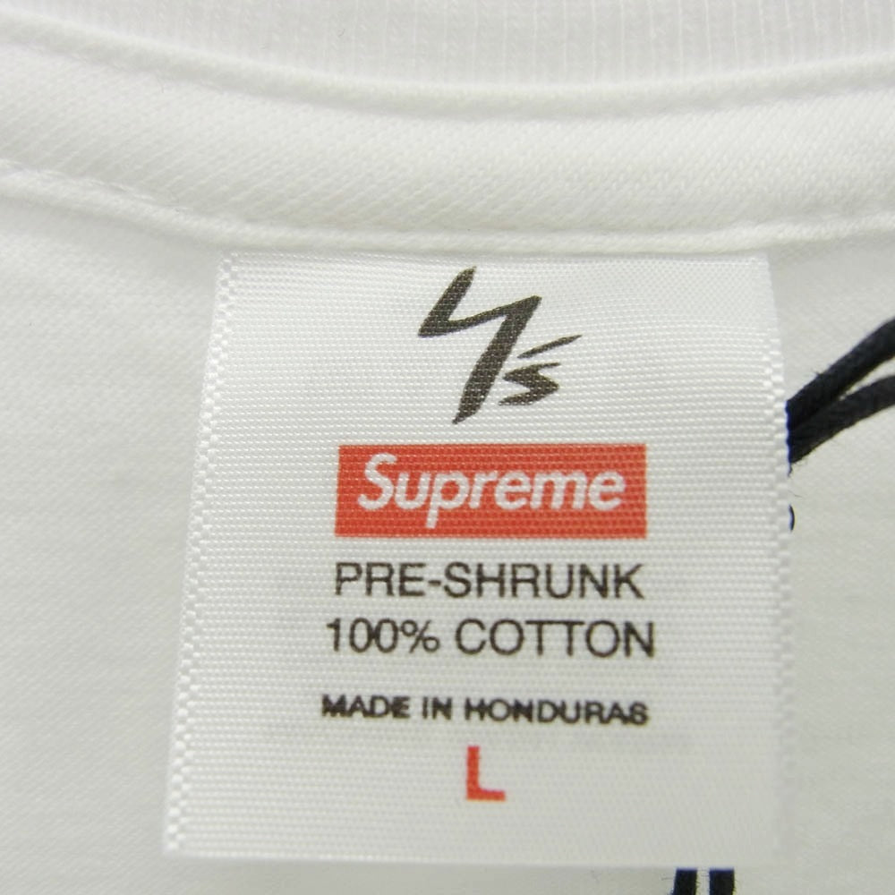 Supreme シュプリーム 25AW Y's YOHJI YAMAMOTO ワイズ ヨウジヤマモト L/S Tee White ホワイト系 L【極上美品】【中古】