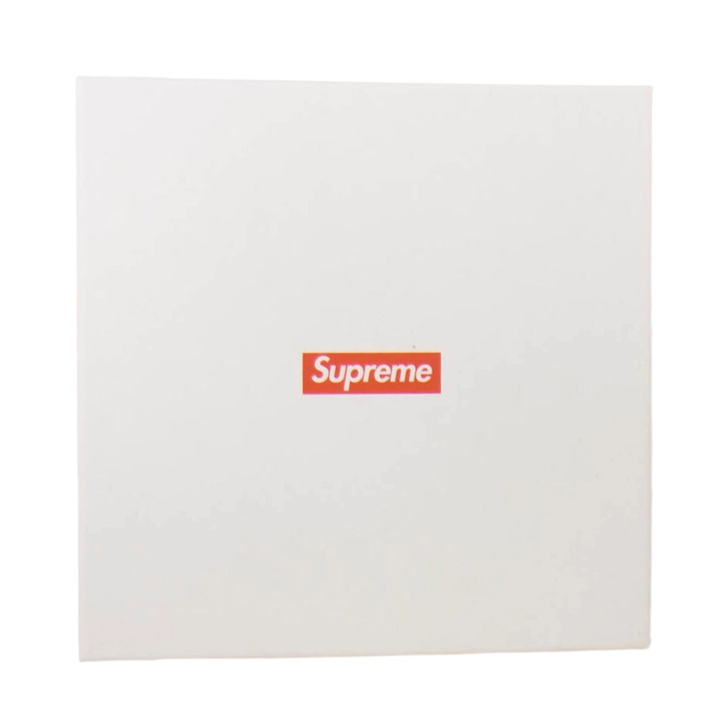 Supreme シュプリーム 25SS Leather Zip Card Holder ジップ カードホルダー コインケース レッド系【美品】【中古】