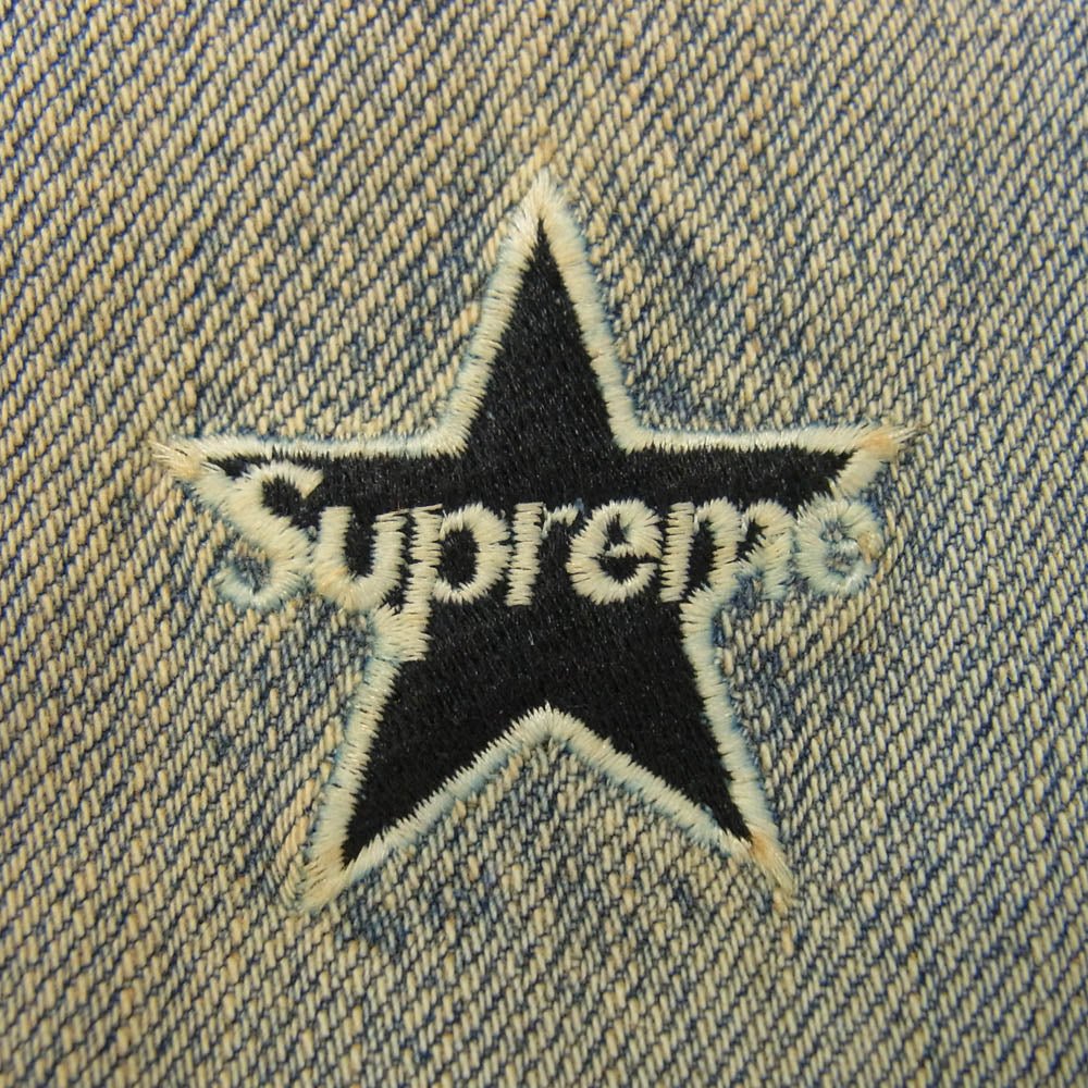 Supreme シュプリーム 25AW Regular Jean Dirty Indigo レギュラー ジーンズ リジット ダーティー インディゴ デニムパンツ インディゴブルー系 32【美品】【中古】