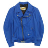 Supreme シュプリーム 15SS UNDER COVER アンダーカバー Schott ショット Perfecto Leather Jacket パーフェクト レザー ライダースジャケット ブルー系 S【中古】