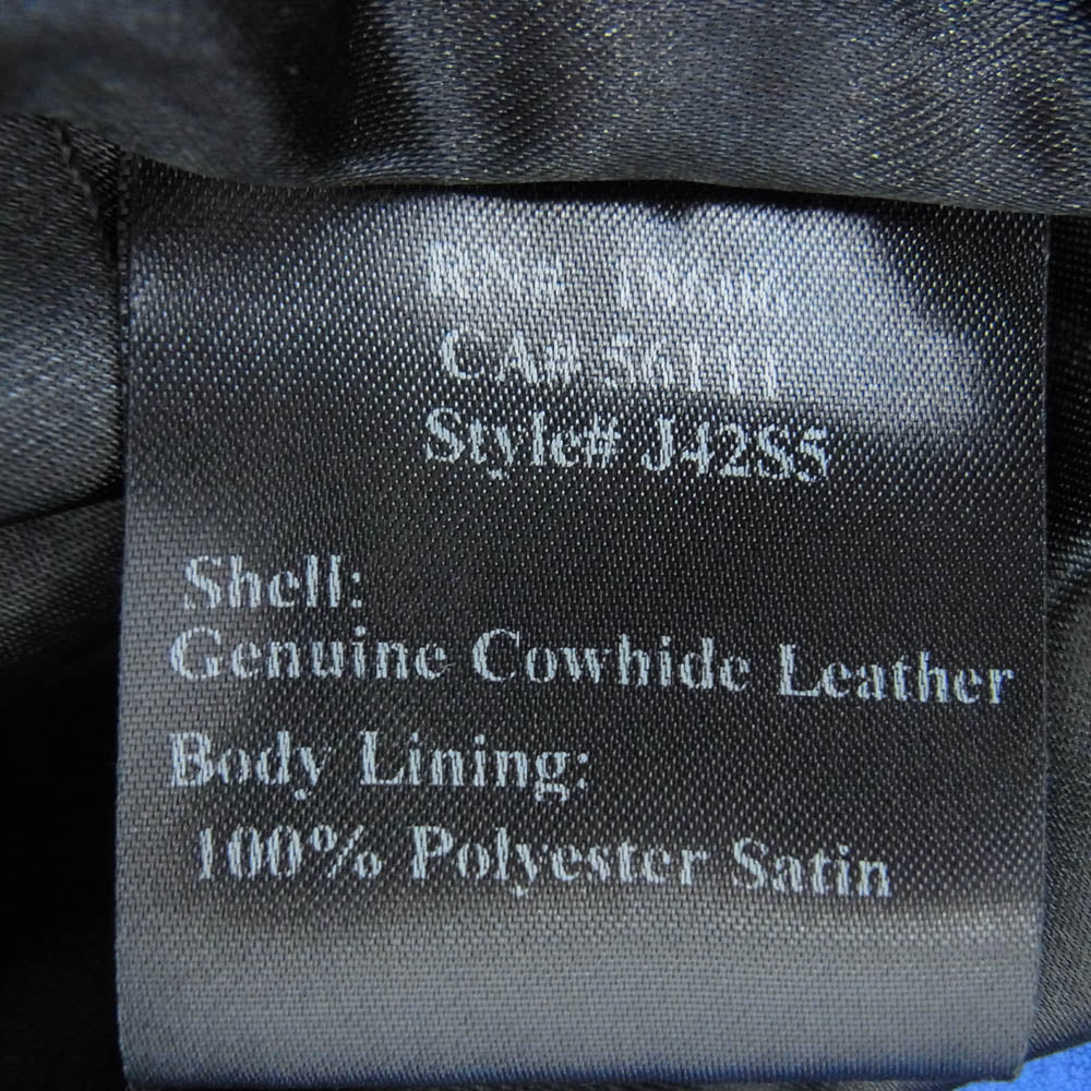 Supreme シュプリーム 15SS UNDER COVER アンダーカバー Schott ショット Perfecto Leather Jacket パーフェクト レザー ライダースジャケット ブルー系 S【中古】