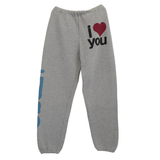 フリーシティ let's go リブ スウェット パンツ グレー系 M【中古】