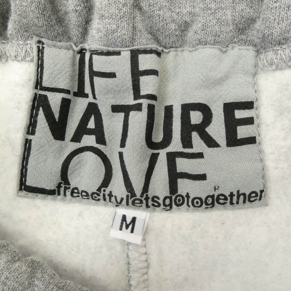 フリーシティ let's go リブ スウェット パンツ グレー系 M【中古】
