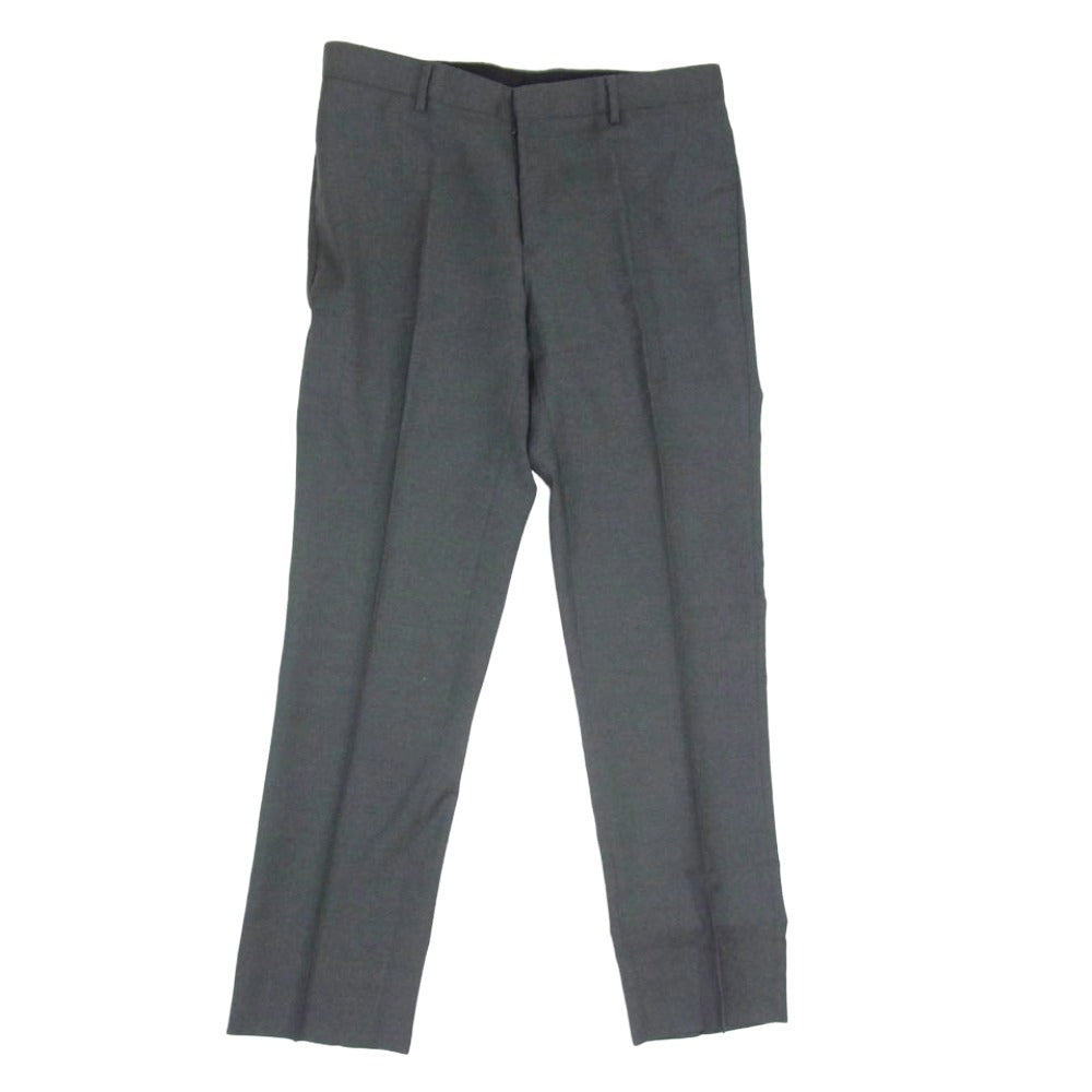 DIOR HOMME ディオールオム 8E3110320558 ウール スラックス パンツ グレー系 50【中古】