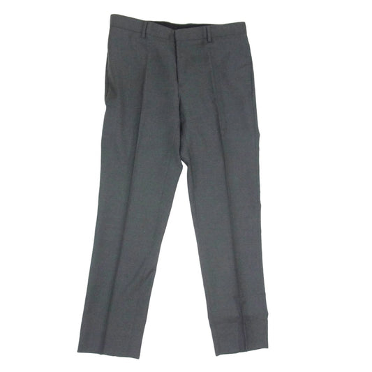 DIOR HOMME ディオールオム 8E3110320558 ウール スラックス パンツ グレー系 50【中古】