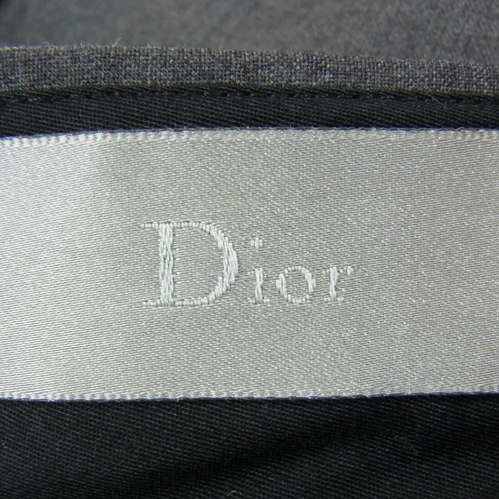 DIOR HOMME ディオールオム 8E3110320558 ウール スラックス パンツ グレー系 50【中古】