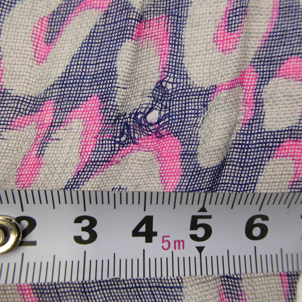 LOUIS VUITTON ルイ・ヴィトン M72450 レオパード カシミヤ シルク 大判ストール ネイビー系【中古】