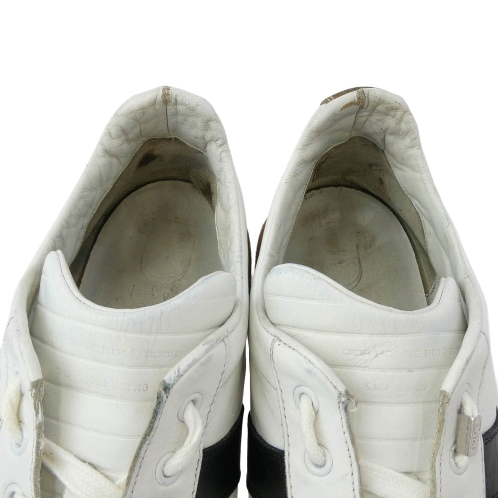 DIOR HOMME ディオールオム 05AW エディ期 B01 ジャーマン トレーナー ローカット スニーカー ライトブラウン系 ホワイト系 43【中古】