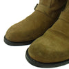 BALMAIN バルマン S2HT957BA31 Buckled Suede Boots バックル スエード エンジニア ブーツ ブラウン系 44【中古】