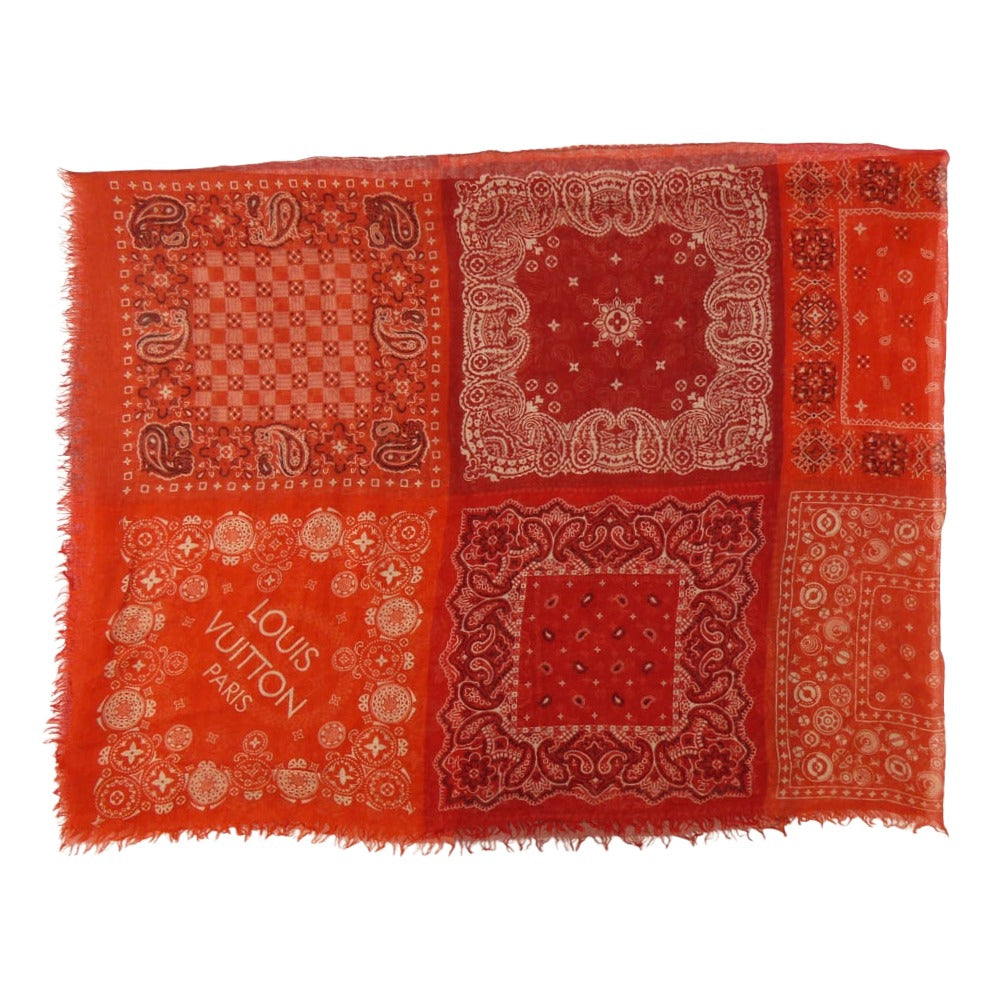 LOUIS VUITTON ルイ・ヴィトン M75267 モノグラム ペイズリー バンダナ