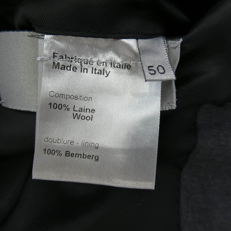 DIOR HOMME ディオールオム 8E3121490558 ラペル裏サテン切替 ピークド  