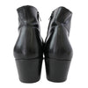 Dior ディオール サイドジップ レザー ヒール ショート ブーツ ブラック系 42【中古】