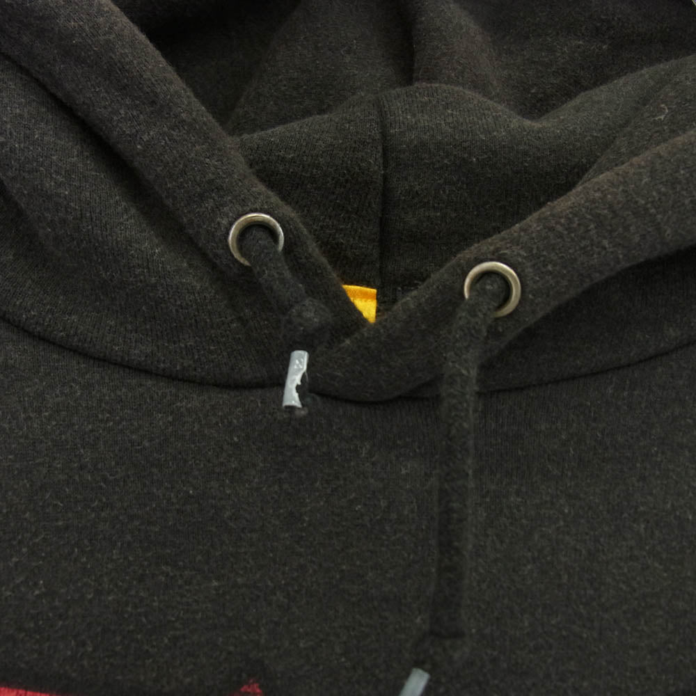 SAPEUR サプール 22AW FRC2218 × FR2 エフアールツー Smoking kills ロッドマン グラフィック プルオーバーパーカー ダークグレー系 M【美品】【中古】