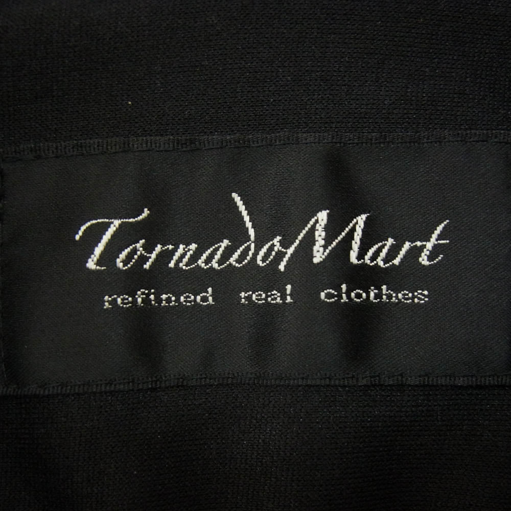 TORNADO MART トルネードマート TSH-4209 ヘアライン シャツ ブルゾン ブラック系 M【中古】
