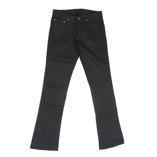 TORNADO MART トルネードマート ZPT-4204 Zero by ゼロバイ コーティング スラブ ツイル パンツ ブラック系 S【中古】