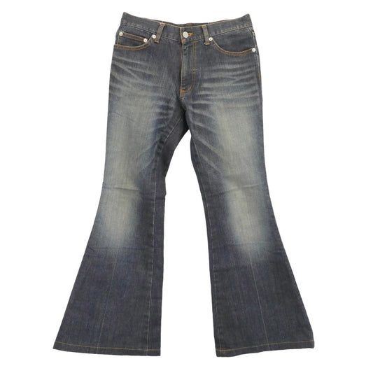 TORNADO MART トルネードマート TPT-4218 ブーツカット フレア デニムパンツ インディゴブルー系 S【中古】