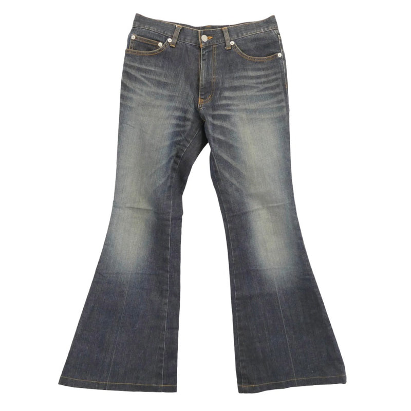 TORNADO MART トルネードマート TPT-4218 ブーツカット フレア デニムパンツ インディゴブルー系 S【中古】