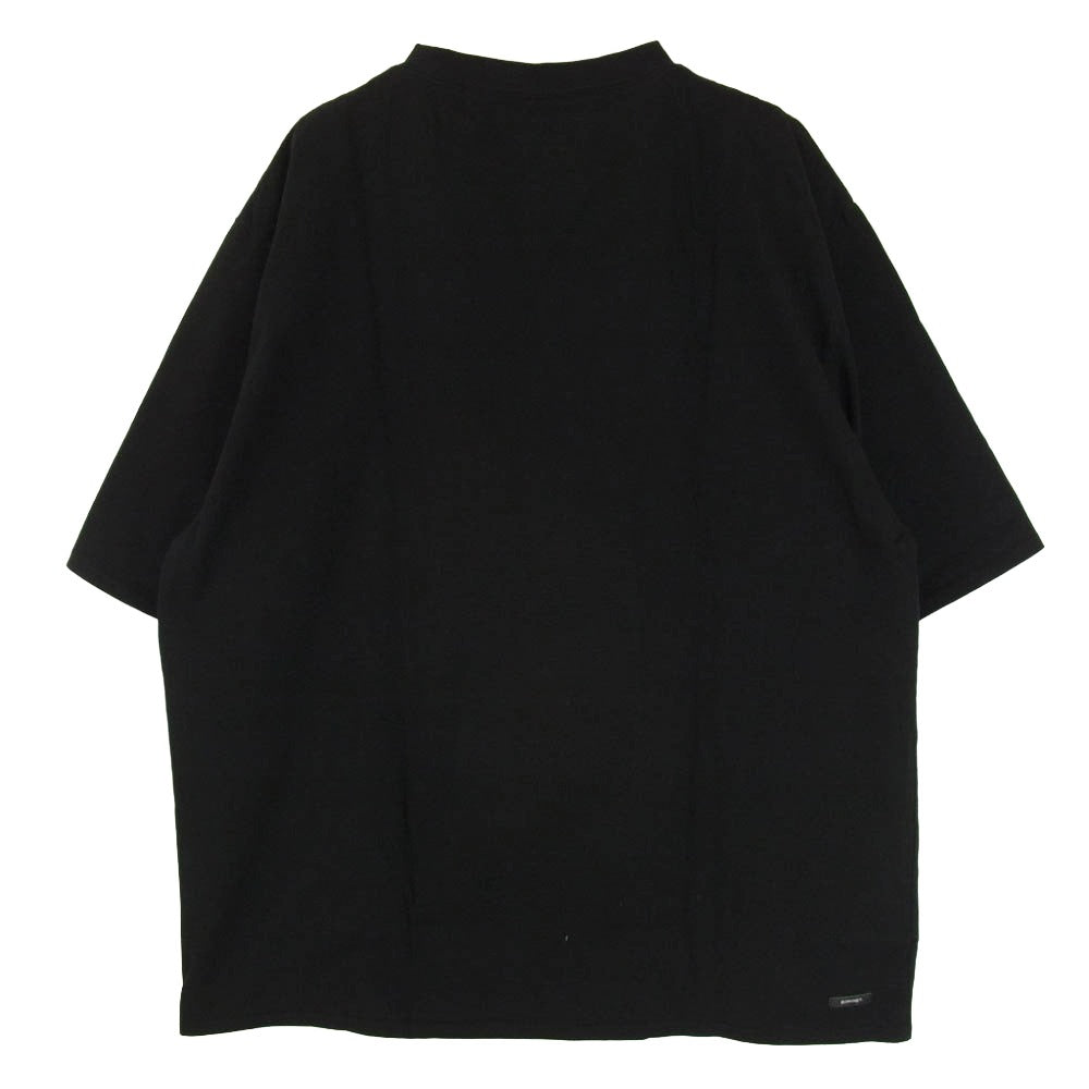 SOPHNET. ソフネット SOPH-230065 Logo T-Shirt ロゴプリント Tシャツ 半袖カットソー ブラック系 XL【新古品】【未使用】【中古】