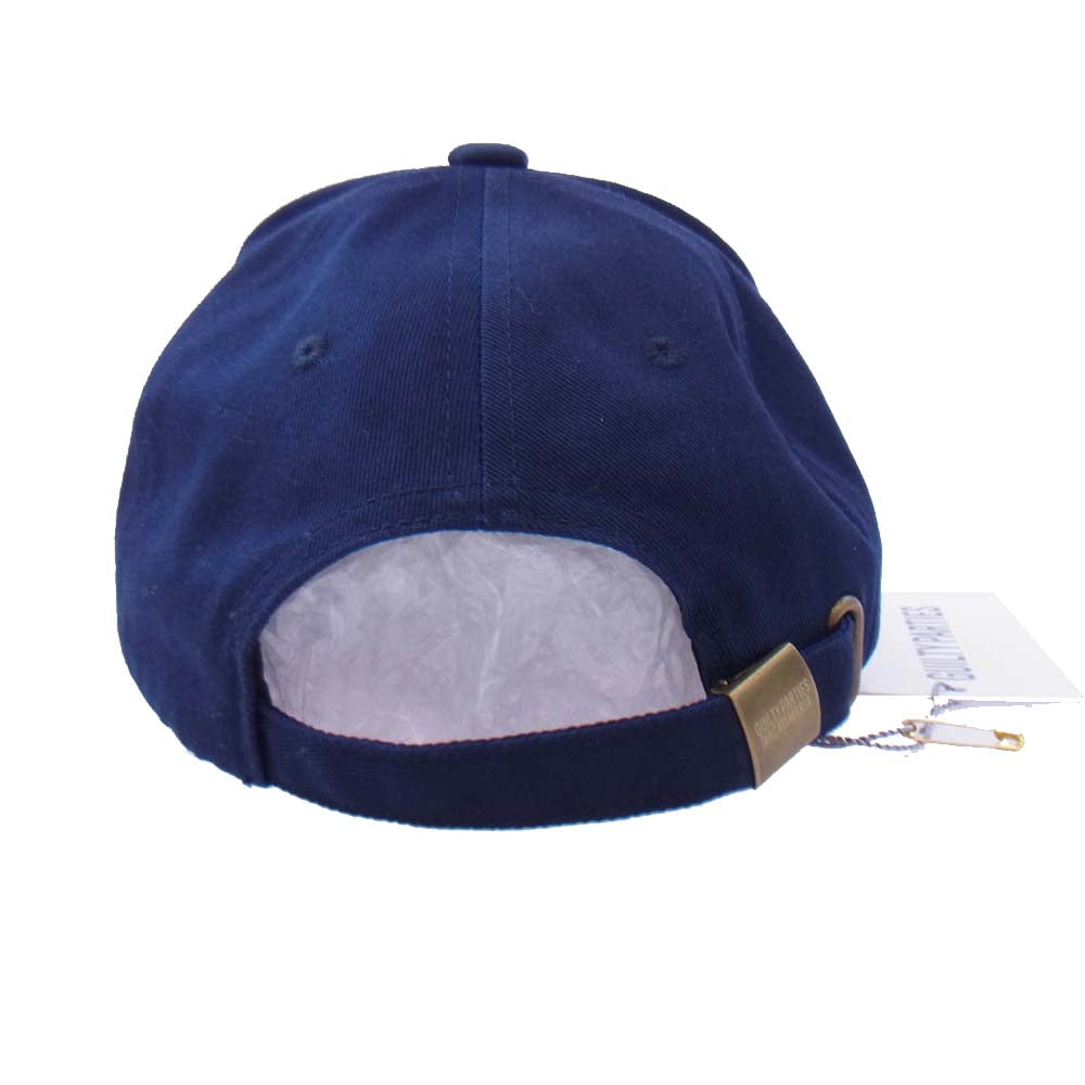WACKO MARIA ワコマリア 25AW 25FWE-WMA-CP01 6 PANEL CAP ロゴ刺繍 キャップ 帽子 ネイビー系 F【美品】【中古】