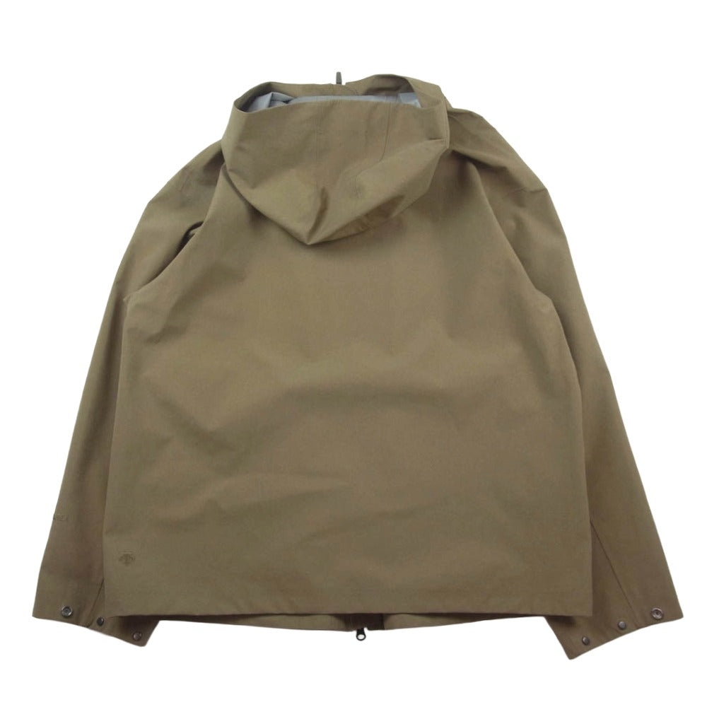 DESCENTE デサント DLMSJC02 GORE-TEX HOODED BLOUSON ゴアテックス フーデッド ブルゾン マウンテンパーカー カーキ系 L【美品】【中古】