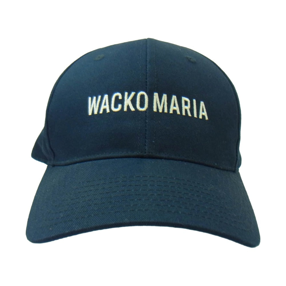 WACKO MARIA ワコマリア 25AW 25FWE-WMA-CP01 6 PANEL CAP パネル キャップ ネイビー系【中古】