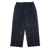 BEAMS ビームス 38-23-0194-887 PLUS プラス 2プリーツ チェック ワイド トラウザーズ スラックスパンツ マルチカラー系 L【中古】
