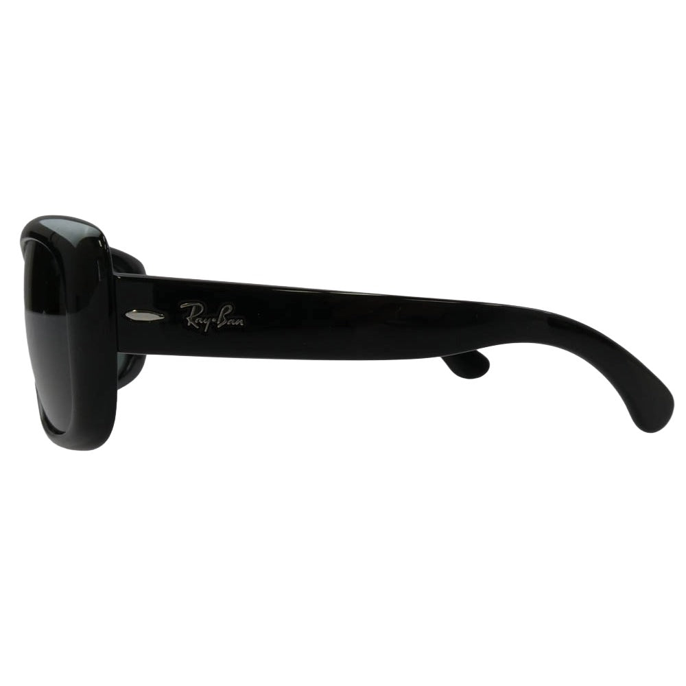 Ray-Ban レイバン RB4101F JACKIE OHH RB4101F ラウンドフレーム サングラス 眼鏡 アイウェア 58□17 ブラック系 58□17 135【美品】【中古】
