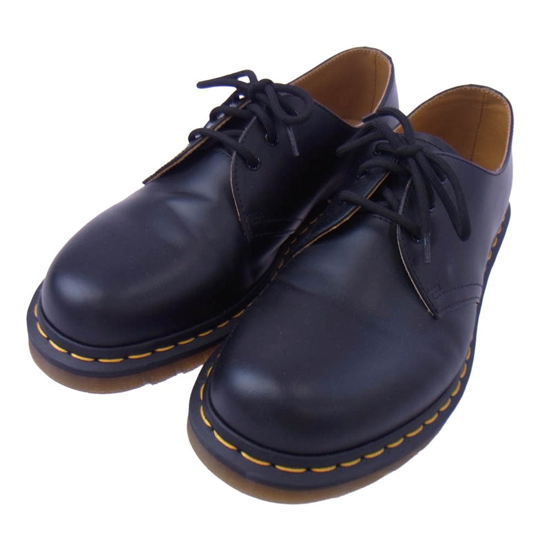 Dr.Martens ドクターマーチン AW006 3ホール ブーツ シューズ ブラック系 UK8【美品】【中古】