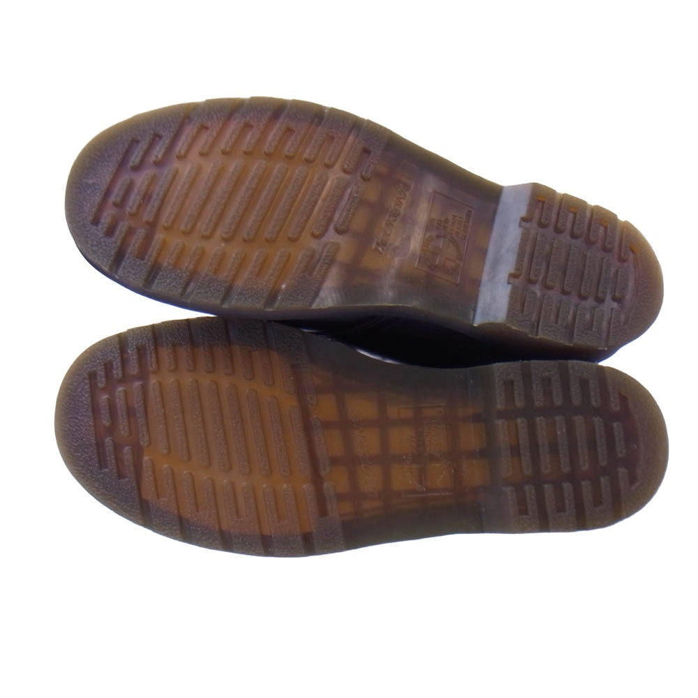 Dr.Martens ドクターマーチン AW006 3ホール ブーツ シューズ ブラック系 UK8【美品】【中古】