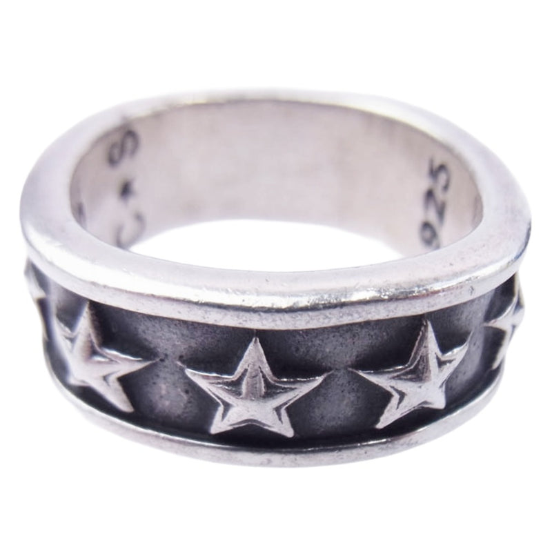Cody Sanderson コディサンダーソン Hollow Star Ring ホロ― スター リング シルバー系 XXL 21号【中古】