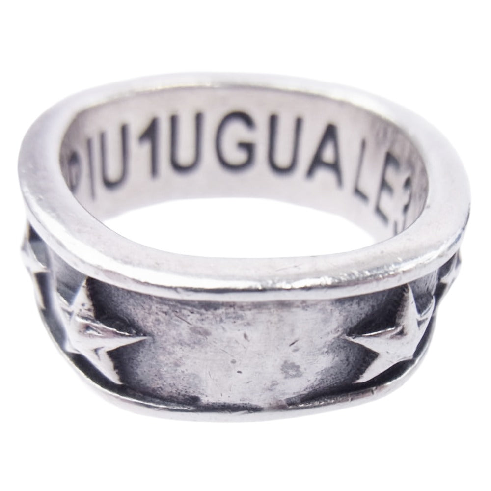 Cody Sanderson コディサンダーソン Hollow Star Ring ホロ― スター リング シルバー系 XXL 21号【中古】