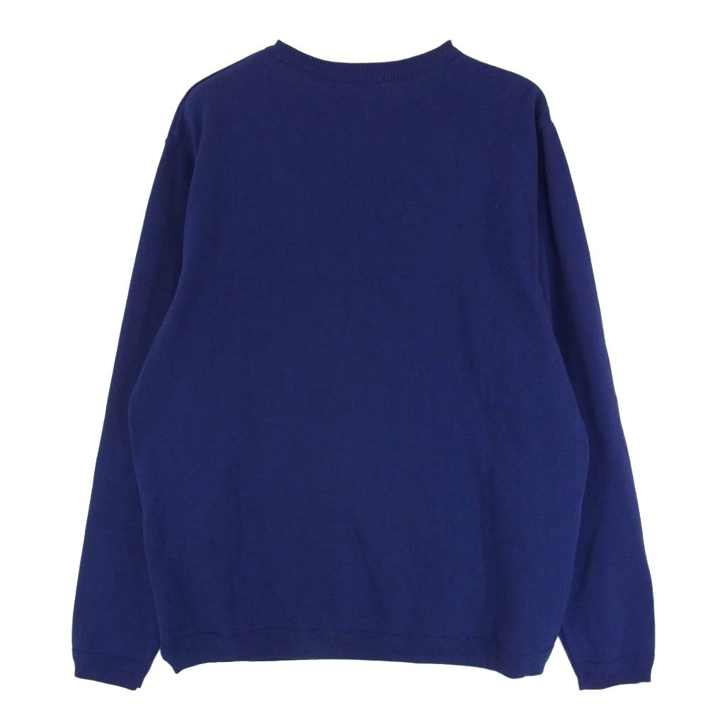 FUJITO フジト 24AW WF1-K23 L/S KNIT T-SHIRT ニット 長袖 Tシャツ パープル系 2【極上美品】【中古】