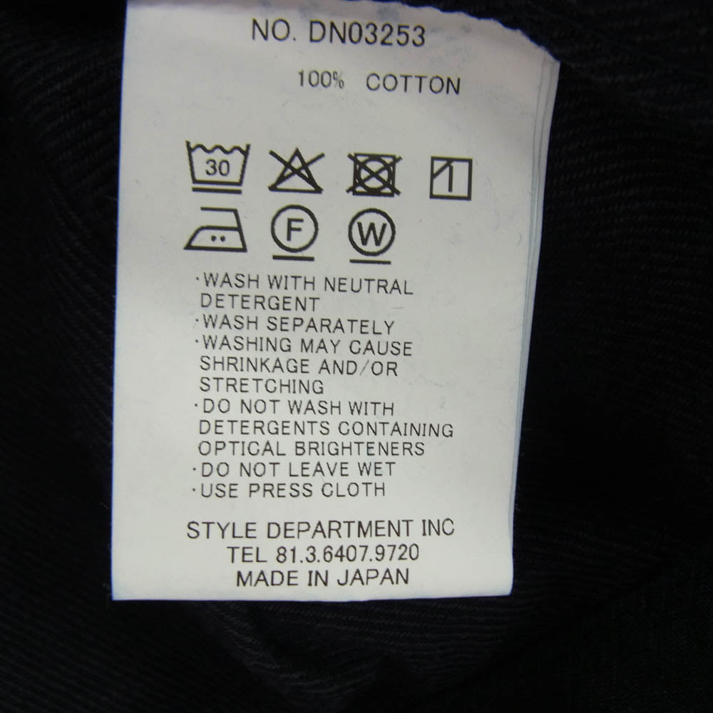 STILL BY HAND スティルバイハンド DN03253 12oz Denim Jacket Dark Navy 12オンス デニムジャケット ダークネイビー系 46【極上美品】【中古】