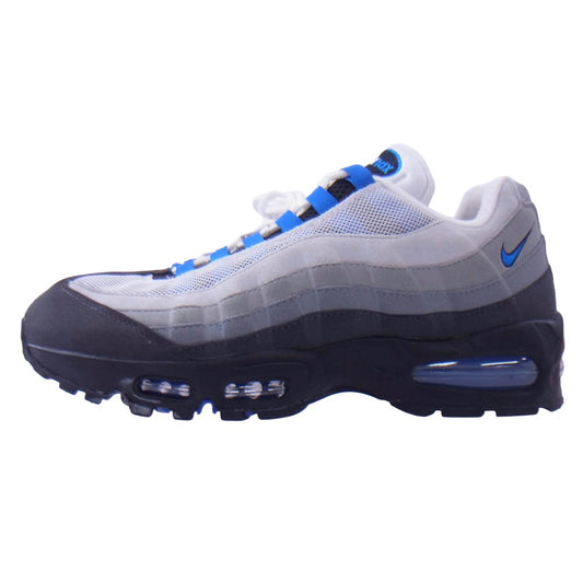 NIKE ナイキ IM7410-100 Air Max 95 OG Big Bubble エアマックス95 OG ビッグバブル スニーカー+I26 グレー系 ブルー系 28cm【中古】