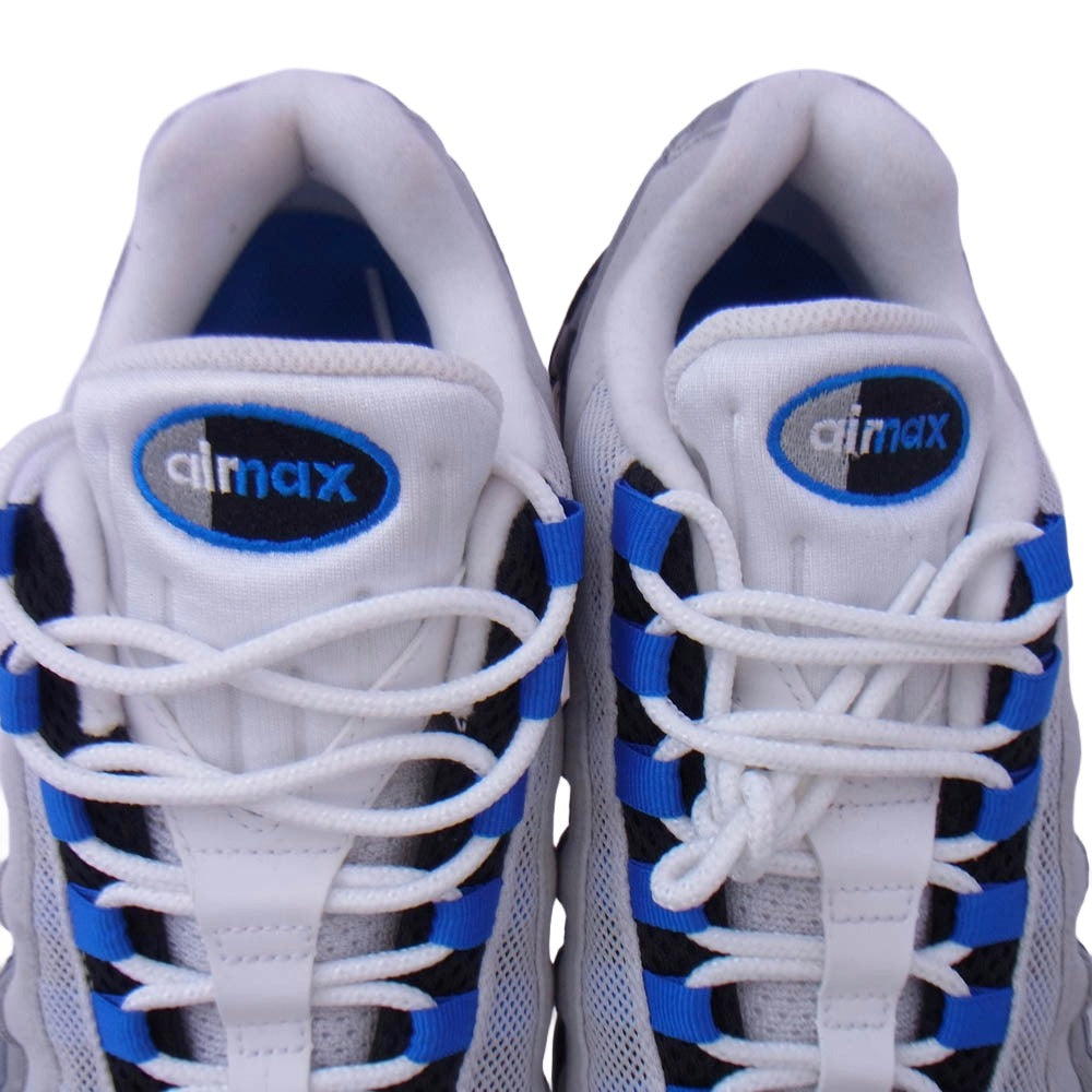 NIKE ナイキ IM7410-100 Air Max 95 OG Big Bubble エアマックス95 OG ビッグバブル スニーカー+I26 グレー系 ブルー系 28cm【中古】