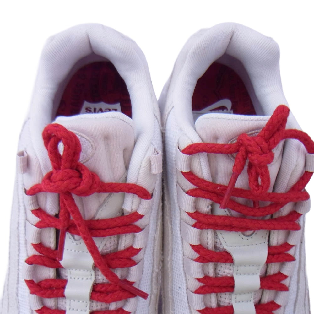 NIKE ナイキ HM4743-100 LEVIS リーバイス Denim White Air Max エア マックス 95 OG デニム ホワイト スニーカー オフホワイト系 28cm【中古】