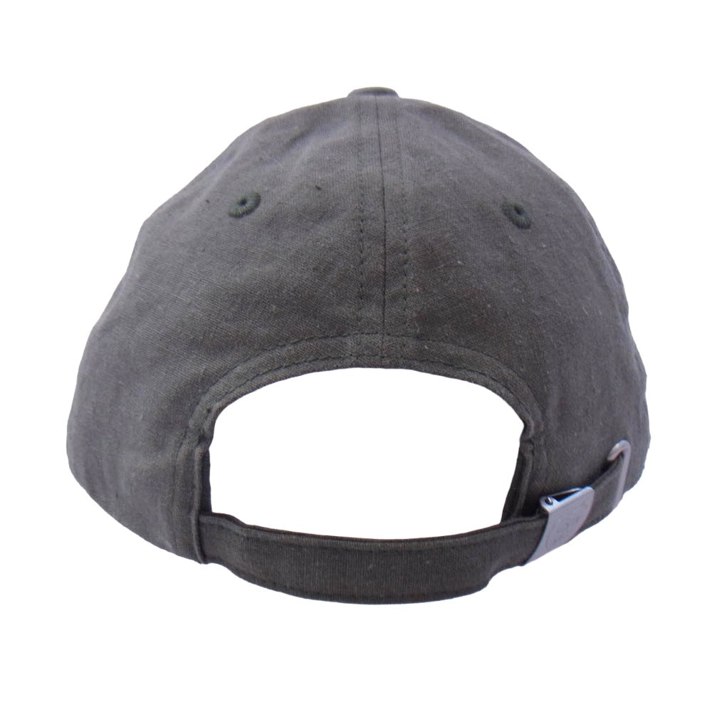 HUMAN MADE ヒューマンメイド 6Panel Linen Cap 6パネル リネン キャップ 帽子 カーキ系【中古】