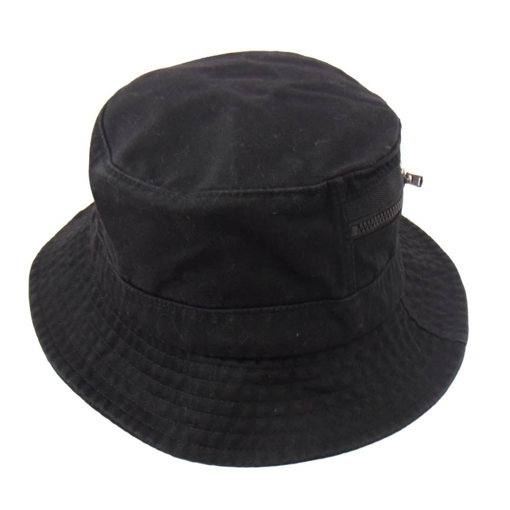 Supreme シュプリーム 22SS zip pocket crusher ジップ ポケット クラッシャー ハット 帽子 ブラック系 M/L【中古】