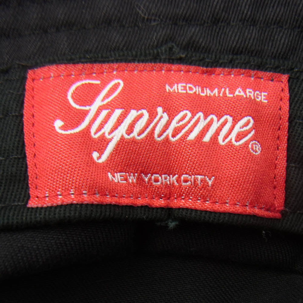 Supreme シュプリーム 22SS zip pocket crusher ジップ ポケット クラッシャー ハット 帽子 ブラック系 M/L【中古】
