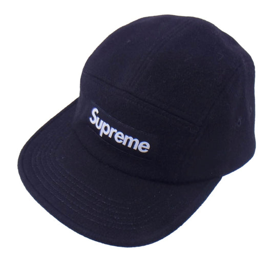 Supreme シュプリーム Wool Camp Cap ウールキャンプ キャップ ブラック系【中古】
