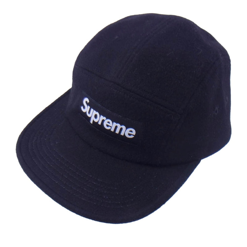 Supreme シュプリーム Wool Camp Cap ウールキャンプ キャップ ブラック系【中古】