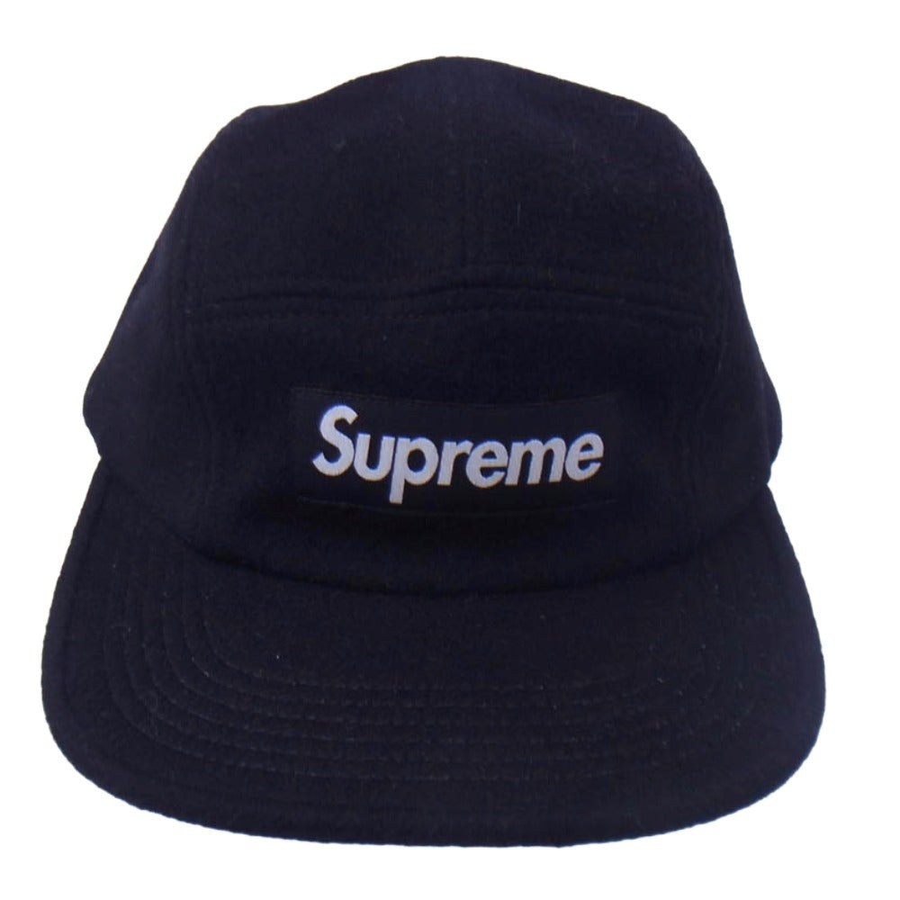 Supreme シュプリーム Wool Camp Cap ウールキャンプ キャップ ブラック系【中古】
