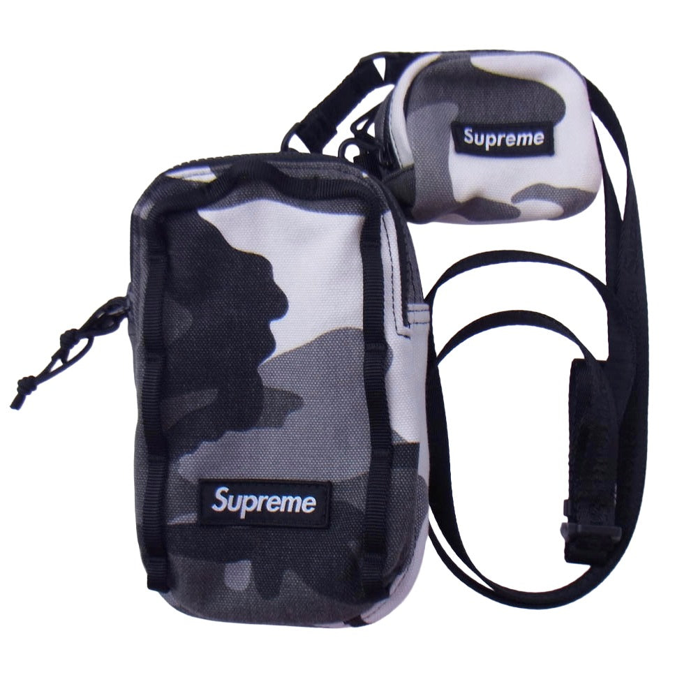 Supreme シュプリーム 25SS camera bag mini pouch カメラバッグ ミニポーチ ショルダー バッグ グレー系 ブラック系【中古】