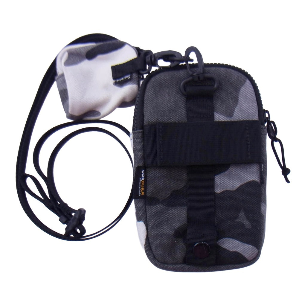 Supreme シュプリーム 25SS camera bag mini pouch カメラバッグ ミニポーチ ショルダー バッグ グレー系 ブラック系【中古】