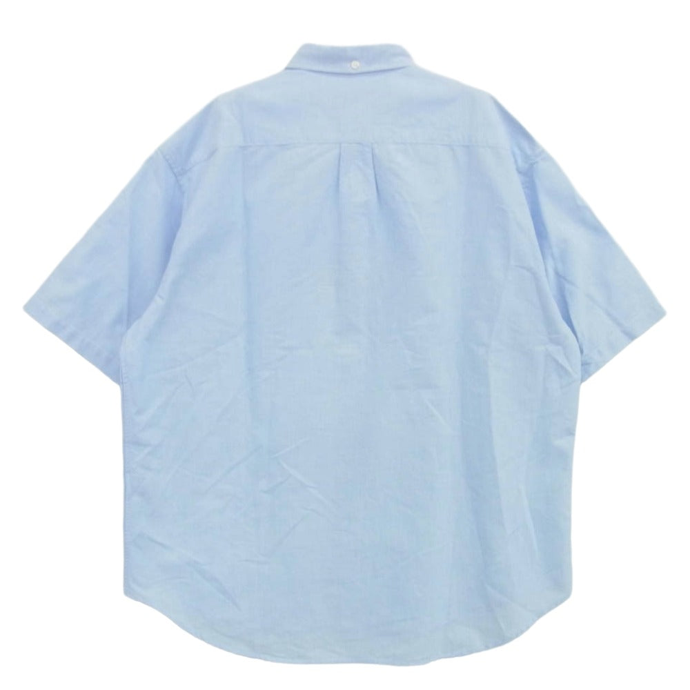 Supreme シュプリーム 23SS LOOSE FIT S/S OXFORD SHIRT オックスフォード シャツ ライトブルー系 M【中古】