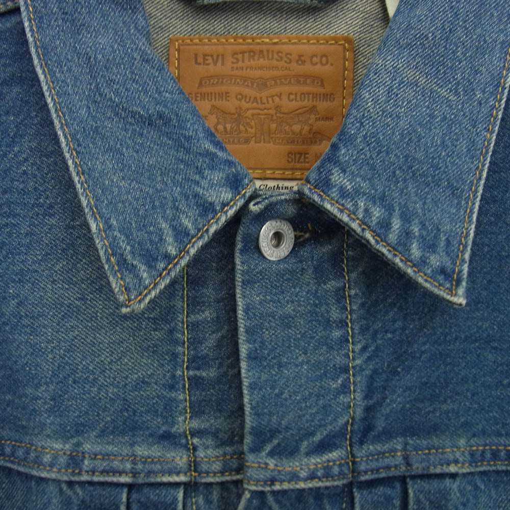 Levi's リーバイス 003ZU JAPAN LIMITED TYPE I TRUCKER JACKET 1st デニム トラッカー ジャケット インディゴブルー系 M【中古】