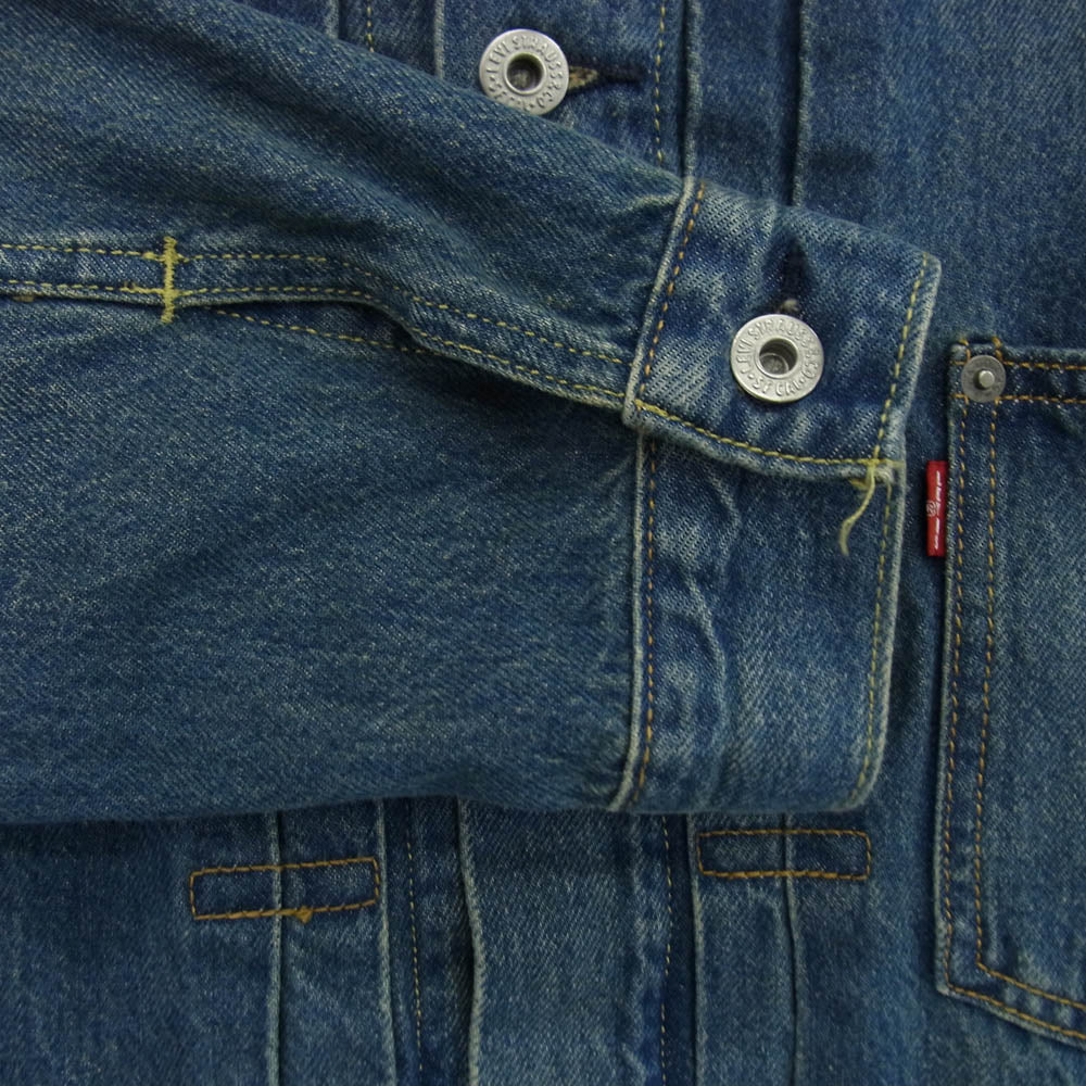 Levi's リーバイス 003ZU JAPAN LIMITED TYPE I TRUCKER JACKET 1st デニム トラッカー ジャケット インディゴブルー系 M【中古】