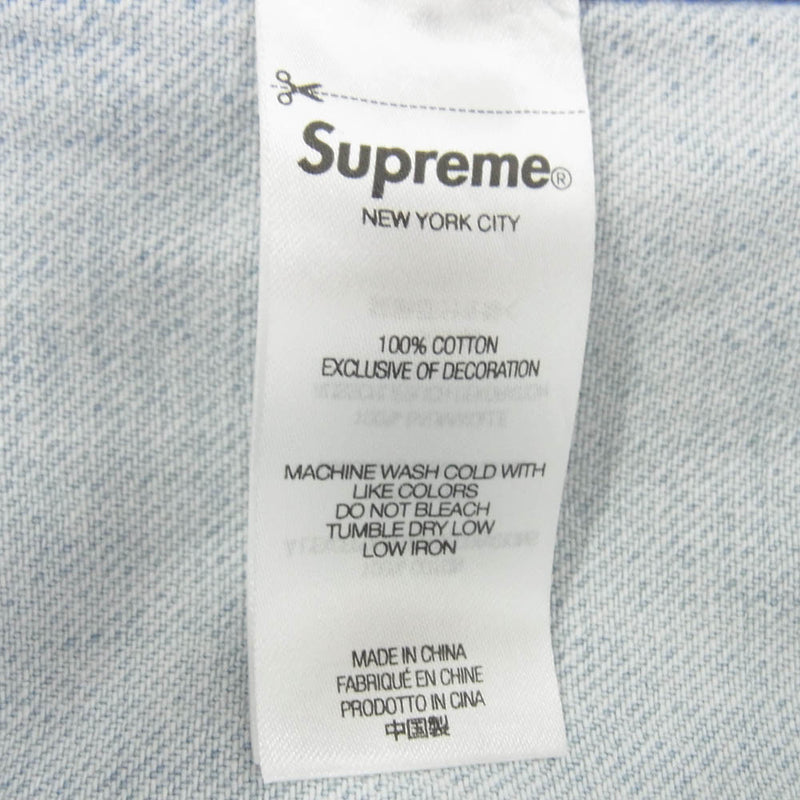 Supreme シュプリーム 24SS Small Box Shirt Washed Blue スモール